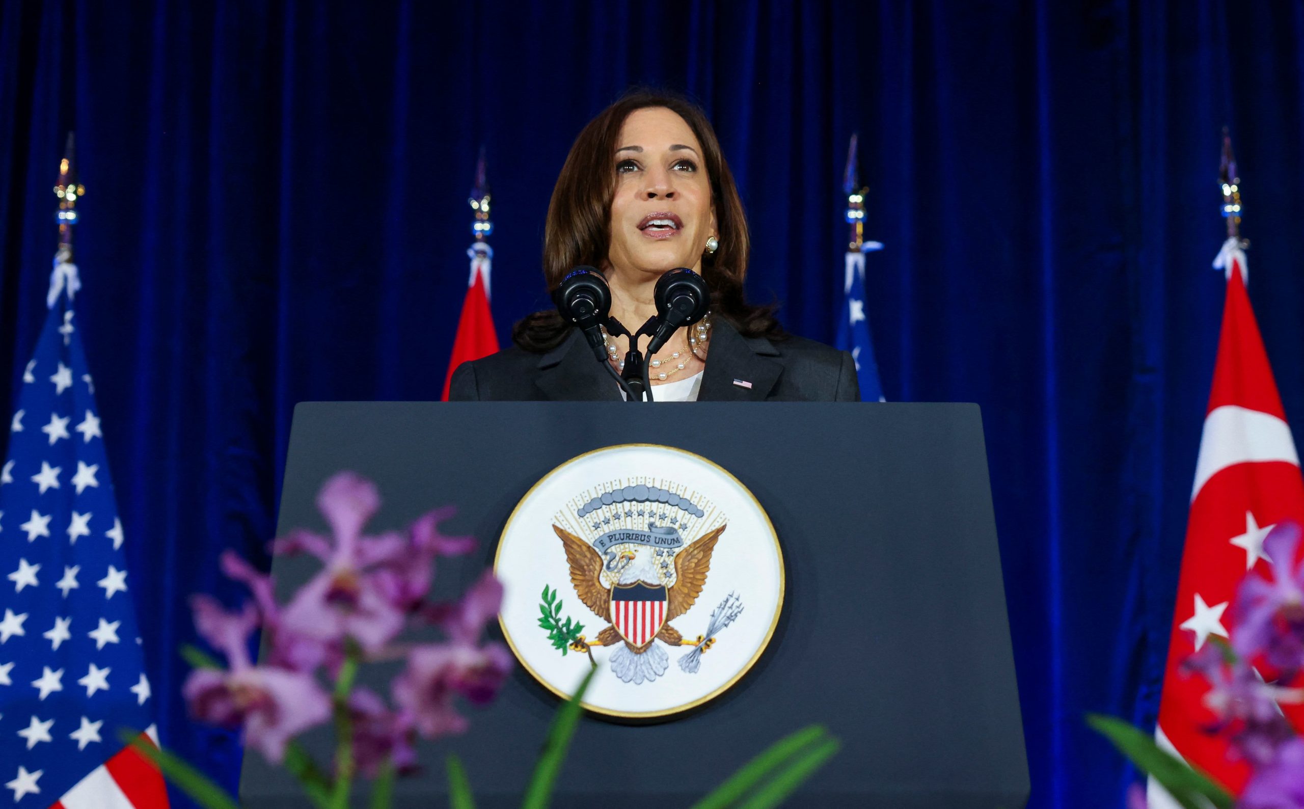 Kamala Harris Says Asia Won’t Have To Choose Between The U.S. And China ...