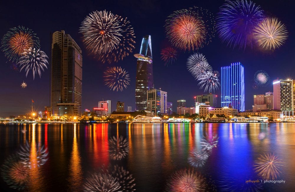 Ho Chi Minh City Illuminate the Sky with fireworks to celebrate ...