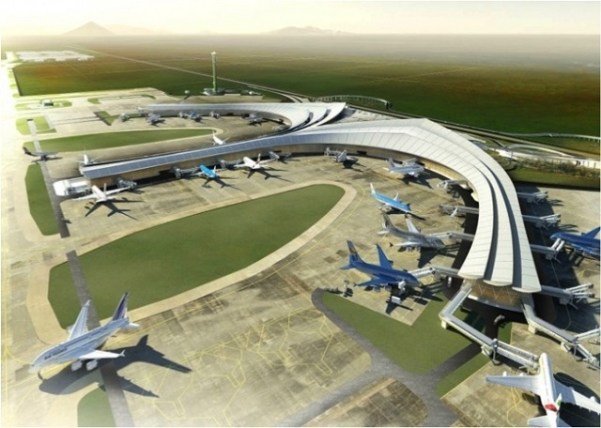 Long Thanh International Airport’s passenger terminal construction ...