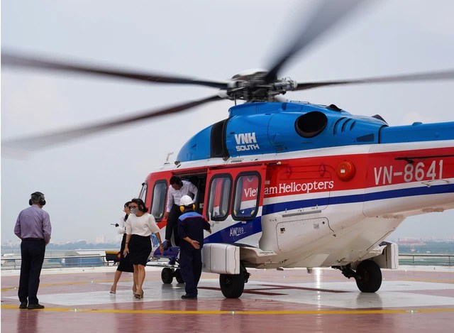 Proposal to consider reopening helicopter tours to view Ho Chi Minh ...